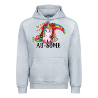 Heather Grey Au-some Urban Hoodie - CowGirlArtShop