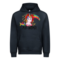 Navy Au-some Urban Hoodie - CowGirlArtShop
