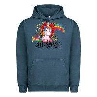 Pigment Midnight Navy Au-some Urban Hoodie - CowGirlArtShop