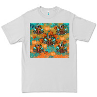 Dove Grey thanksgiving turkey fall Premium Tee - RanaPortraitStore