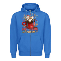 True Royal hot cocoa season Zipper Hoodie - MaliasSmallBusiness