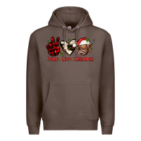 Coffee peace love christmas Premium Hoodie - JahusDesignShop