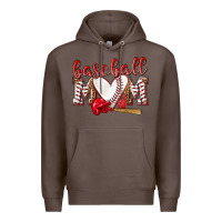 Coffee Baseball Mom Premium Hoodie - NancyCooperArtShop