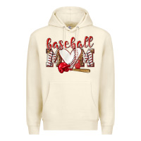 Sandshell Baseball Mom Premium Hoodie - NancyCooperArtShop