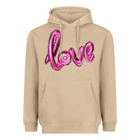 Mushroom valentines day love balloon Heavyweight Hoodie - RanaPortraitStore