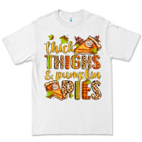 Thick Thighs And Pumpkin Pies Premium Tee | Teevron