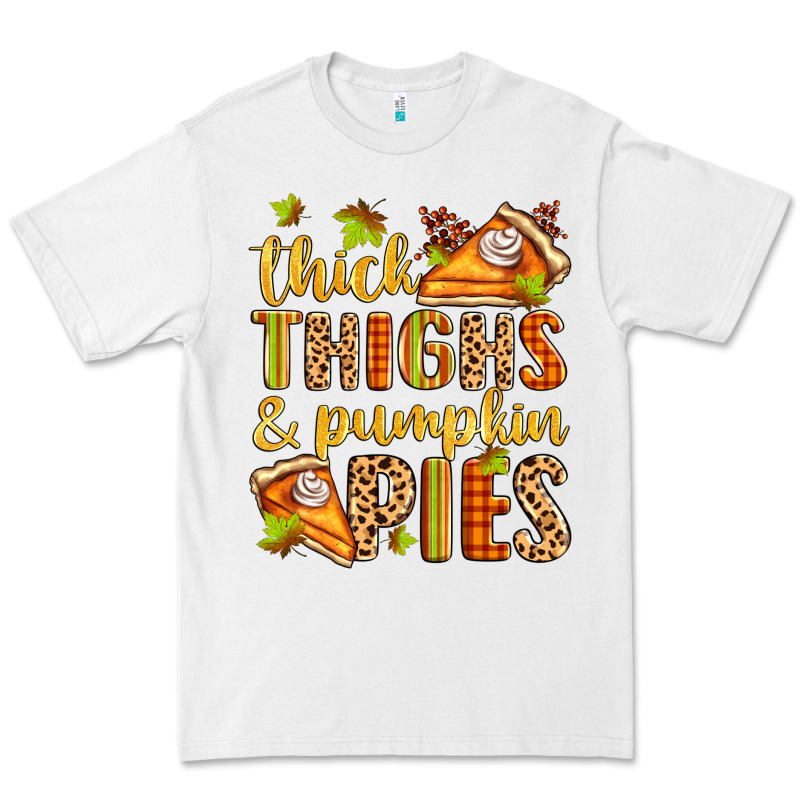 Thick Thighs And Pumpkin Pies Premium Tee by Zillion Design Studio | Teevron