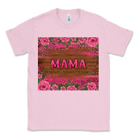 Bubblegum Pink floral leopard mama tumbler Classic Tee - BarkalooDesign