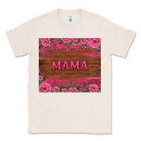 Natural floral leopard mama tumbler Classic Tee - BarkalooDesign