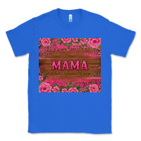 True Royal floral leopard mama tumbler Classic Tee - BarkalooDesign