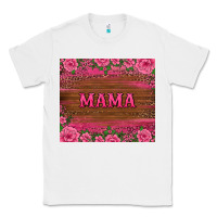 White floral leopard mama tumbler Classic Tee - BarkalooDesign