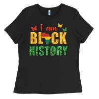 Black i am black history juneteenth Ladies Tee - texasbilliewilder