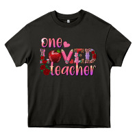 Asphalt one loved teacher Heavy Core Tee - RanaPortraitStore