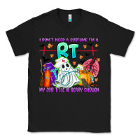 Black respiratory therapist halloween humor Classic Tee - CowhideDigitalArt