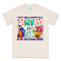 Natural respiratory therapist halloween humor Classic Tee - CowhideDigitalArt