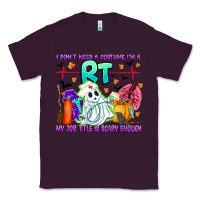 Plum respiratory therapist halloween humor Classic Tee - CowhideDigitalArt