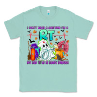 Seafoam respiratory therapist halloween humor Classic Tee - CowhideDigitalArt