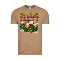 Vintage Coffee new year party christmas coctail Vintage Tee - AdoDesignShop