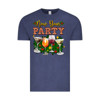 Vintage Denim new year party christmas coctail Vintage Tee - AdoDesignShop