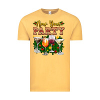 Vintage Mustard new year party christmas coctail Vintage Tee - AdoDesignShop