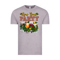 Vintage Zinc new year party christmas coctail Vintage Tee - AdoDesignShop