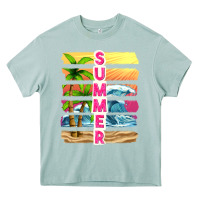 Arona summer with background tbw Heavy Core Tee - texasbilliewilder