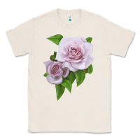 Natural Silver Lining Rose Classic Tee - LillyAllenDesigns