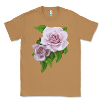 Toasted Coconut Silver Lining Rose Classic Tee - LillyAllenDesigns
