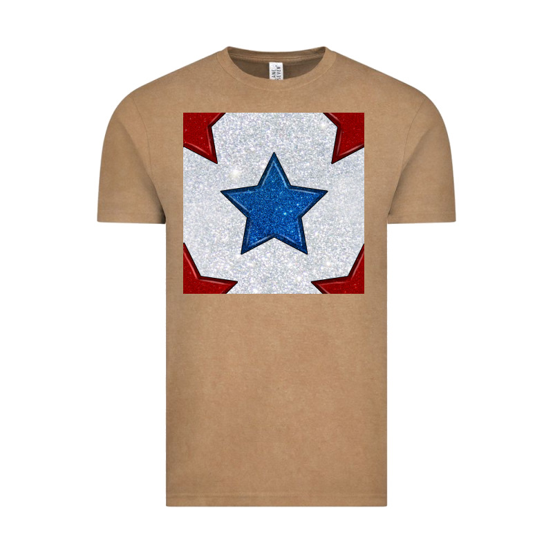 Glitter 4th Of July Seamless Pattern Vintage Tee by BundleAndBundleShop | Teevron