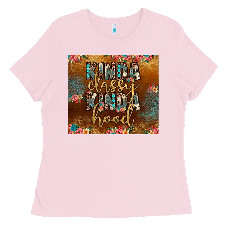 Kinda Classy Kinda Hood Ladies Tee by JahusDesignShop | Teevron