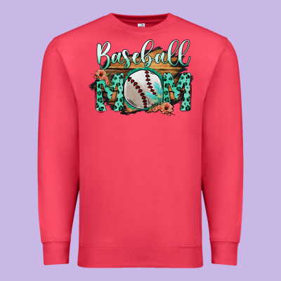 Baseboll Mom Premium Sweatshirt Designed By Bettercallsaul