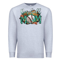 Heather Grey Baseboll Mom Premium Sweatshirt - Bettercallsaul