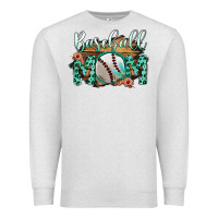 Oatmeal Heather Baseboll Mom Premium Sweatshirt - Bettercallsaul