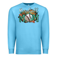 Ocean Blue Baseboll Mom Premium Sweatshirt - Bettercallsaul