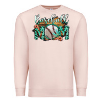 Pale Pink Baseboll Mom Premium Sweatshirt - Bettercallsaul