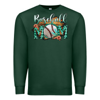 Sports Green Baseboll Mom Premium Sweatshirt - Bettercallsaul