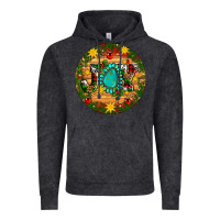 Vintage Black Christmas gemstone joy ornament Vintage Hoodie - Artiststas