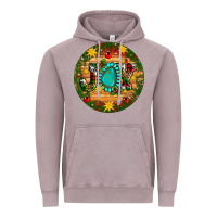 Vintage Zinc Christmas gemstone joy ornament Vintage Hoodie - Artiststas