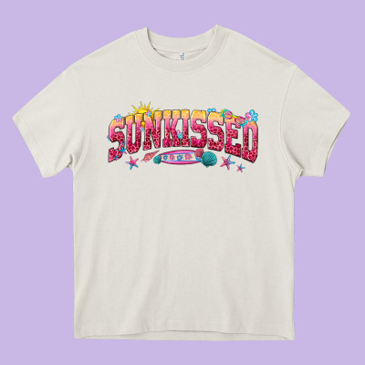 Sunkissed Heavy Core Tee Designed By Texasbilliewilder