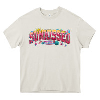 Cream sunkissed Heavy Core Tee - texasbilliewilder
