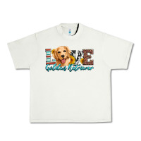 Love Golden Retriever Urban Heavy Tee | Teevron