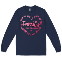 Navy family Long Sleeve Tee - MaliasSmallBusiness