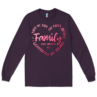 Plum family Long Sleeve Tee - MaliasSmallBusiness