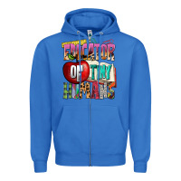 True Royal educator of tiny humans Zipper Hoodie - NancyCooperArtShop