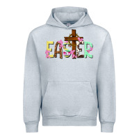 Heather Grey Easter crown of thorns Easter Day Urban Hoodie - HowdyJamesFarm