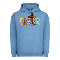 Pigment Pebble Blue Easter crown of thorns Easter Day Urban Hoodie - HowdyJamesFarm