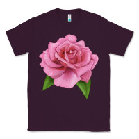 Plum Perfume Delight Rose Classic Tee - LillyAllenDesigns