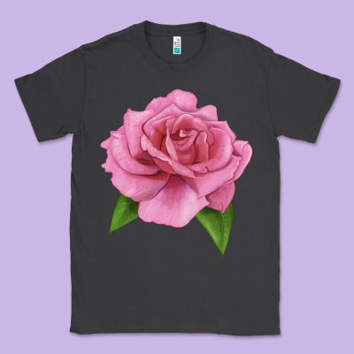 Perfume Delight Rose Classic Tee Designed By Lillyallendesigns
