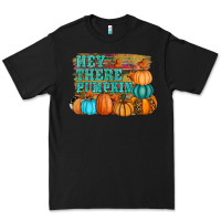 Black hey there pumpkin Premium Tee - RanaPortraitStore