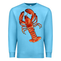 Ocean Blue crawfish Premium Sweatshirt - RanaPortraitStore